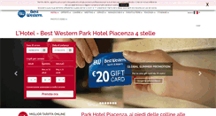 Desktop Screenshot of parkhotelpiacenza.it